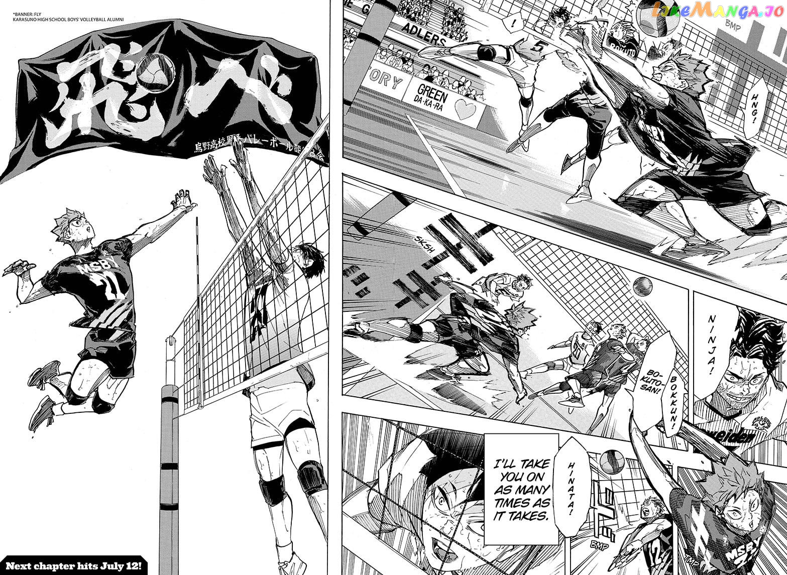 Haikyuu!!, Chapter 400 image 12